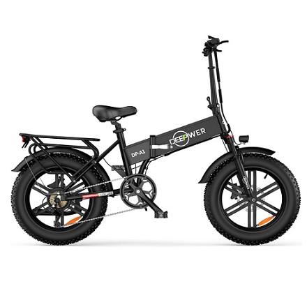 DEEPOWER DP-A1 Electric Bicycle, 1000W Motor, Foldable 20\