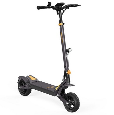 Ausom L1 Electric Scooter, 800W Motor, 48V 15.6Ah Battery, 10 inch Tires, 45km/h Max Speed, 70km Range, Front & Rear Disc Brakes, Dual Swingarm Suspension, NFC & Passcode Lock
