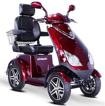 EWheels EW72 Heavy Duty Scooter - 4-Wheel - 18.5\