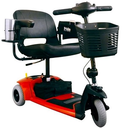 Pride Mobility Travel Pro Premium 3-Wheel Mobility Scooter