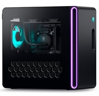 Alienware Aurora R16 Gaming Desktop Intel Core i9-13900F, 32GB DDR5 RAM, 1TB SSD + 1TB HDD, NVIDIA GeForce RTX 4070 12GB GDDR6X Graphics, Windows 11 Home, 1 Year Premium Support - Basalt Black