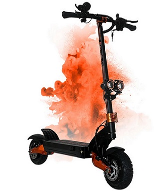 ZonDoo ZO08 Electric Scooter 1200W*2 Dual Motor 60V 28Ah Battery 10\