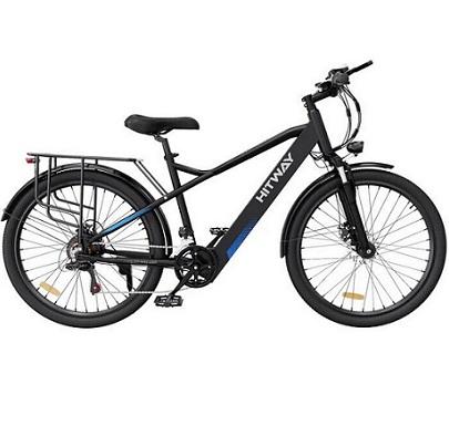 HITWAY BK7 Electric Mountain Bike 250W 26-Inch Tire 36V 11.2Ah Battery Pedelec City Cycles Electric Bike