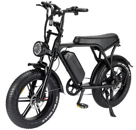 20inch Chunky Tyre Electric Bike 250w Motor 48V 15ah Battery 25km/h Max Speed