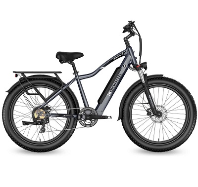 Mokwheel Upland Plus Electric Fat Bike 750W Hub Motor