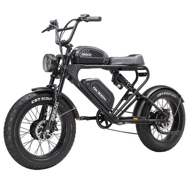 MEELOD DK300 Max Electric Bike 48V 20AH*2 Dual Batteries 1000W*2 Dual Motors 20inch Tires 120-240KM Max Mileage 200KG Max Load Electric Bicycle