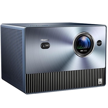 Hisense C1 4K UHD Triple Color RGB Laser Portable Mini Projector, up to 300\