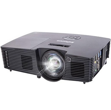 InFocus IN112XV Presentation Projector, DLP SVGA 3600 Lumens 3D Ready HDMI