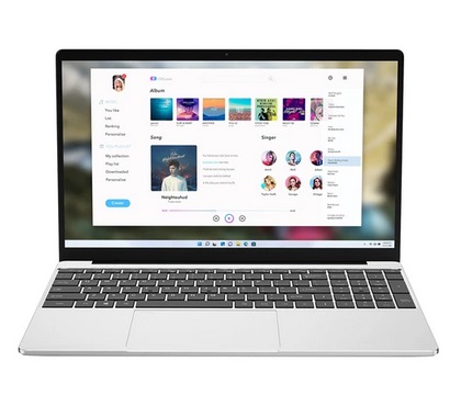 Ninkear N15 Air Laptop, 15.6\'\' 1920*1080 IPS Screen, Intel N95 4 Cores 3.4GHz, 16GB RAM 512GB SSD, Dual Band WiFi Bluetooth 4.2, 2*USB3.0 1*HDMI 1*Micro SD Card Slot, 44Wh Battery, 180° Open and Close, Backlit Keyboard, Fingerprint Unlock