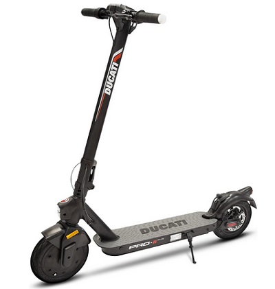 Ducati Pro-II Plus Electric Scooter 350W Motor, 10 inch, Electric disc Brake, with Flashing Lights E-Scooter