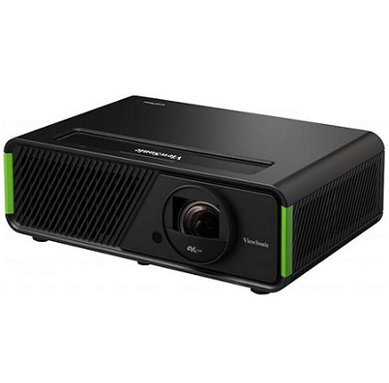 ViewSonic X2-4K UHD 4K HDR Smart Short Throw Projector for Home Cinema & Gaming - Designed for Xbox - Black