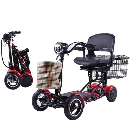 Rubicon FX3 All Terrain 4 Wheel Mobility Scooter - 25 Mile Long Range - 300lbs Capacity - Folding - Extreme - Sport Motorized Scooter for Seniors (Model3)