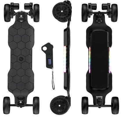 isinwheel V10 Electric Skateboard with Remote, 3000W Brushless Motor, 32Mph Top Speed, Electric Longboard for Adults &Teens