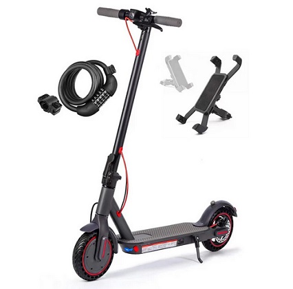 WQ-W4 Pro Electric Scooter 36V 10Ah Battery 350W Motor 8.5inch Tires 25KM/H Top Speed 25-30KM Max Mileage Range 120KG Max Load Folding E-Scooter