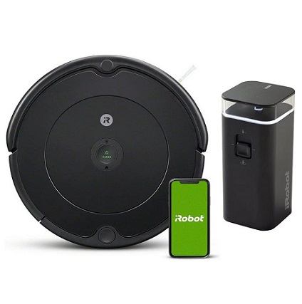 iRobot Roomba 694 Wi-Fi Connected Robot Vacuum with iRobot Roomba Dual Mode Virtual Wall Barrier Bundle (2 Items)