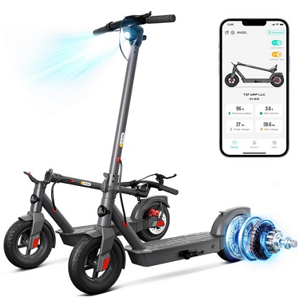 TST HY-B18 Electric Scooter Adults, 20 Miles Range & 23 MPH Adult Electric Scooter, 10\