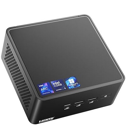 ASUS NUC 14 Pro,Intel NUC 14 Pro NUC14RVH Revel Canyon AI Mini PC, Core Ultra 5 125H CPU,Intel Arc GPU,32GB RAM, 512GB SSD, Win 11, Mini Computer 8K/4K Quad Display/WiFi 6E/BT 5.3/Thunderbolt 4