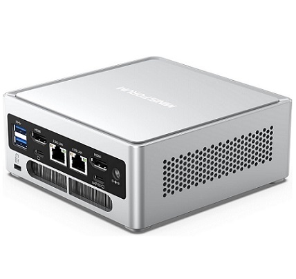 MINISFORUM NAB9 Mini PC Intel Core i9-12900HK HDMI×2+USB-C×2 Video Outputs Mini Computer, 32GB RAM 1TB SSD, 2X 2.5G RJ45 Port Intel Iris Xe Graphics Eligible Desktop Computer