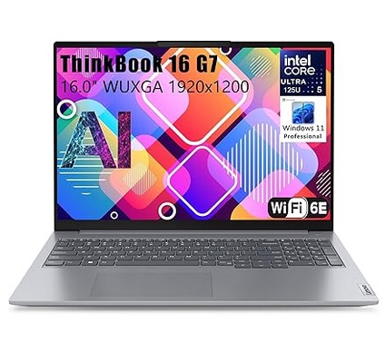 Lenovo Thinkbook 16 G7 Ultra 5 Premium Laptop Computer Intel 12-Core 16\