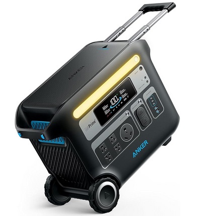 Anker SOLIX F2000 Portable Power Station, PowerHouse 767, 2400W Solar Generator, GaNPrime Battery Generators for Home Use, LiFePO4 Power Station for Outdoor Camping, and RVs (Solar Panel Optional)