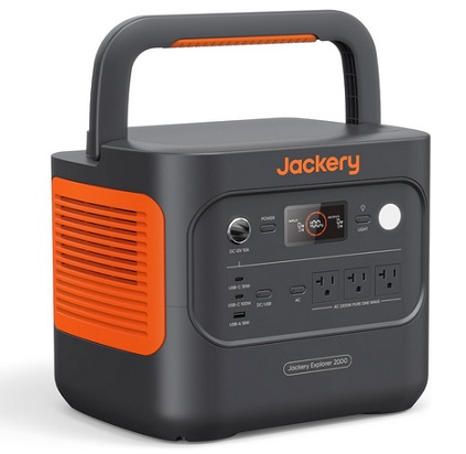 Jackery Explorer 2000 v2 Portable Power Station, 2042Wh LiFePO4 Home Backup Battery, 2200W Solar Generator with 20ms UPS, USB-C PD 100W Fast Charging for Emergencies, Power Outages, Outdoor Camping