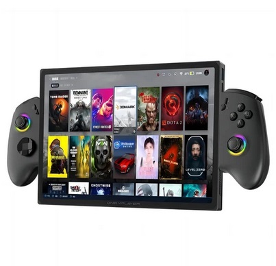 One Netbook OneXPlayer X1 Pro Handheld Gaming PC, AMD Ryzen AI 9 HX 370 12 Cores Max 5.1GHz, 10.95\'\' 2560*1600 120Hz LTPS Screen, 32GB LPDDR5x 7500MHz RAM 2TB SSD, 2*USB-C, 1*USB3.2, 1*TF Card, 1* Oculink, 1*3.5mm Audio, Harman Sound System