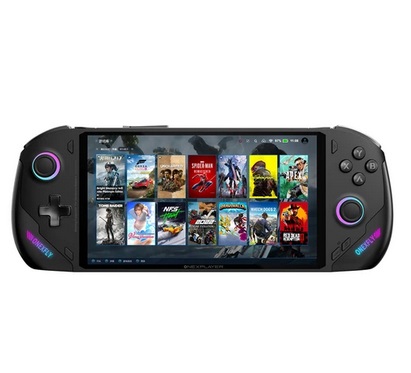 ONE Netbook OneXFly F1 Pro Handheld Game Console, 7\'\' 1920*1080 OLED Screen, AMD Ryzen AI 9 HX 370 CPU 12 Core Max 5.1GHz, 144Hz Refresh Rate, 32GB LPDDR5x RAM 2TB SSD, Harman Sound System, 2*USB-C 4.0, 1*USB-A 3.0, 1*TF Card Slot, 1*Audio