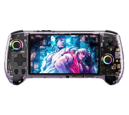 ANBERNIC RG557 Game Console, Android 14, 12GB LPDDR5X/256GB UFS4.0, 256GB TF Card with 8200 Games, 5.48\