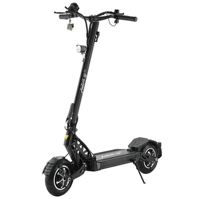 Mukuta 10 Lite Electric Scooter, 1000W*2 Motor, 52V 18.2Ah Battery, 10 inch Tires, 37mph Max Speed, 44 miles Range, Disc Brakes, Front & Rear Spring Suspension, LCD Display