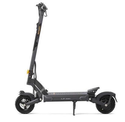Ausom L2 Max Electric Scooter, 1000W Motor, 48V 20.8Ah Battery, 10 inches Tires, 50km/h Max Speed, 90km Range, Front & Rear Disc Brakes, Swingarm Suspension, NFC & Passcode Lock