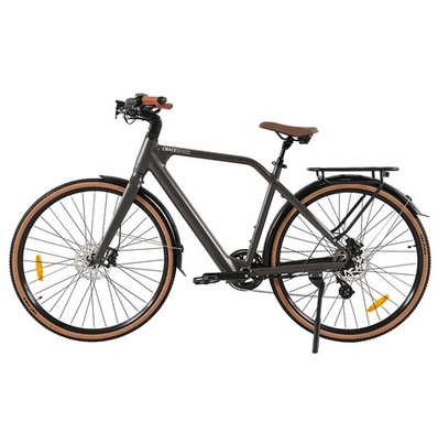 CMACEWHEEL F700-1 Electric Bike, 250W Motor, 36V 10Ah Battery, 700*38C Tires, 25km/h Max Speed, 80km Range, Hydraulic Disc Brakes, Shimano 8-speed - Grey