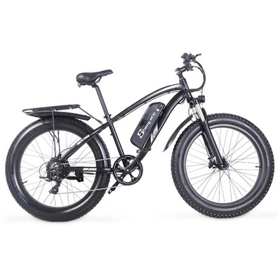 Shengmilo MX02S 1000W 48V 17Ah 26\'\' E-bike 40km/h Max Speed 40-50km Mileage Range 150kg Max Load - Black