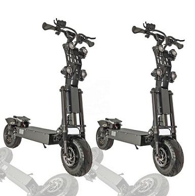 TVICTOR 8000w/72v Two Wheel 13in. Folding Off Road Electric Scooter FAST