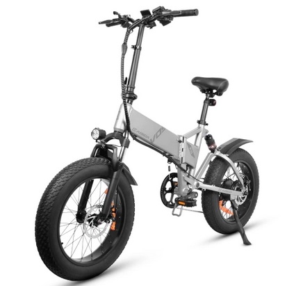 KAISDA K5 20inch Electric Mountain Bike 750W Folding E-Bike with Electric Pump Colorful LCD Display with USB Port 39km/h Top Speed 45-60km Mileage Range 7-Speed Commuter Bicycle for Adults Teens Commuter