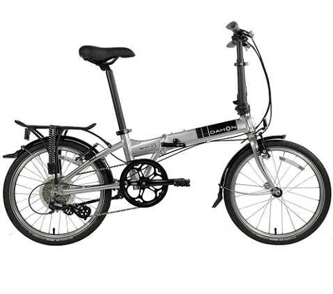 Dahon Mariner D8 Folding 8 Speed Bicycle Bike Silver New 2021