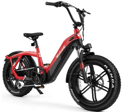 VELOWAVE Electric Bike for Adults 750W BAFANG Motor 48V 15Ah LG Cells Battery 20\