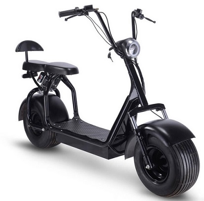 MotoTec Knockout 1000W Seated Electric Scooter Adult Commuter Long Range Bike