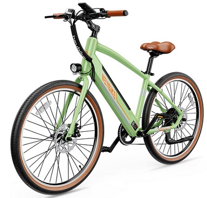 Heybike Sola Electric Bike for Adults 75 Miles Range, 500W City Cruiser Ebike with Torque Sensor, 48V 12Ah Removable Battery Electric Bicycle with APP Control, 27.5\