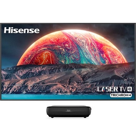 Hisense 120L9G Laser TV Triple-Laser Ultra Short Throw Projector with 120\