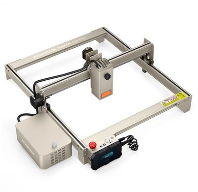 ATOMSTACK Maker S30 Pro Laser Engraver Cutter, 33W Laser Power, Air Assist, 0.01mm Engraving Accuracy, Offline Engraving, 32-bit Mainboard, 400x400mm