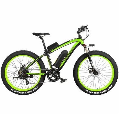 Lankeleisi XF4000 48V/12.8Ah 1000W 26X4.0 Fat Tire Electric Mountain Bike 31-60km/h Top Speed