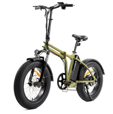 DWMEIGI MG8710 500W Folding Electric Bike 48V/13Ah Battery 20\'\' x 4\'\' Fat Tire 30 miles Range