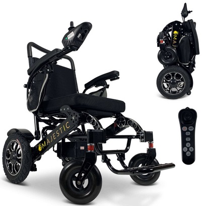 ComfyGo Majestic IQ7000 Auto Folding Electric Wheelchair 12Ah 250W