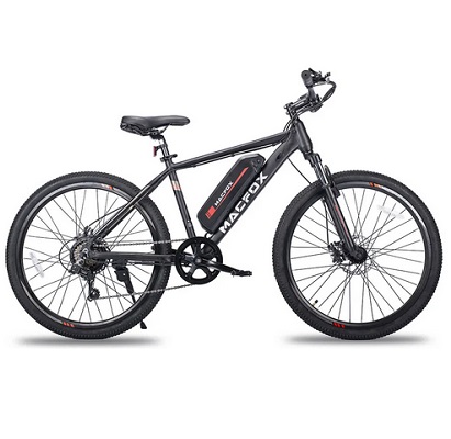 Macfox C100 Electric Bike 350W Motor 36V 10.4Ah Battery 26in Tire 20mph Top Speed 30miles Range