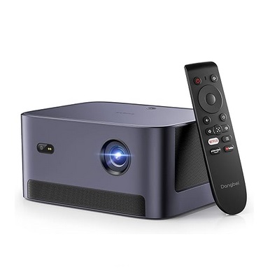 Dangbei Neo Smart Projector, Netflix Officially-Licensed Portable Projector with WiFi and Bluetooth, Compact 1080P Movie Projector, HDR10, Auto Keystone, Auto Focus, 2x6W Dolby Audio Speakers
