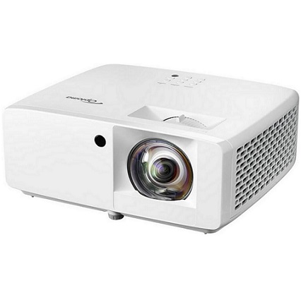 Optoma GT2000HDR Compact Short Throw Laser Home Theater and Gaming Projector, 1080p HD with 4K HDR Input, Bright 3,500 Lumens for Day and Night Viewing