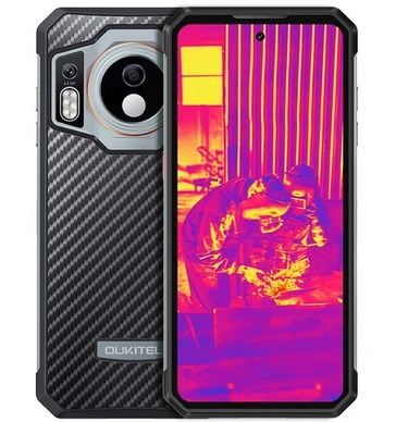 Oukitel WP21 Ultra Thermal Imaging Rugged Smartphone, 12GB+256GB, 20MP Front Camera+64MP Rear Camera, 9800mAh Battery, 66W Fast Charging, 6.78 inch FHD+ Display, Android 12, Fingerprint Unlock