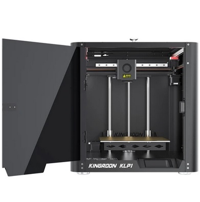 KINGROON KLP1 3D Printer, Auto Leveling, 0.05-0.3mm Printing Accuracy, 500mm/s Printing Speed, Klipper Firmware, Material Break Detection, 5:1 Gear Ratio, 210x210x210mm