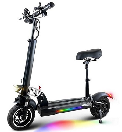 Emoko HVD-3 10 inch Electric Scooter Powerful 800w Brushless Motor 48V 15Ah 40-45km/h 40-50km Range