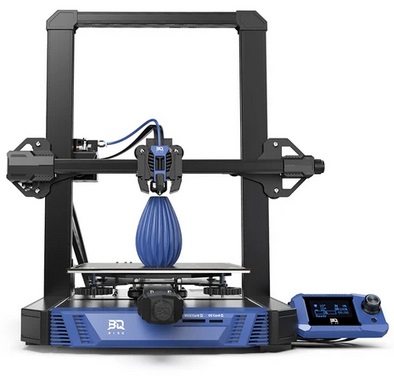 BIQU Hurakan 3D Printer, Klipper Firmware, Auto Leveling, Built-in Microprobe, Max 180mm/s Printing Speed, Partitioned Hotbed, Silent Printing, Filament Runout Sensor, WiFi Remote Control, 220x220x270mm